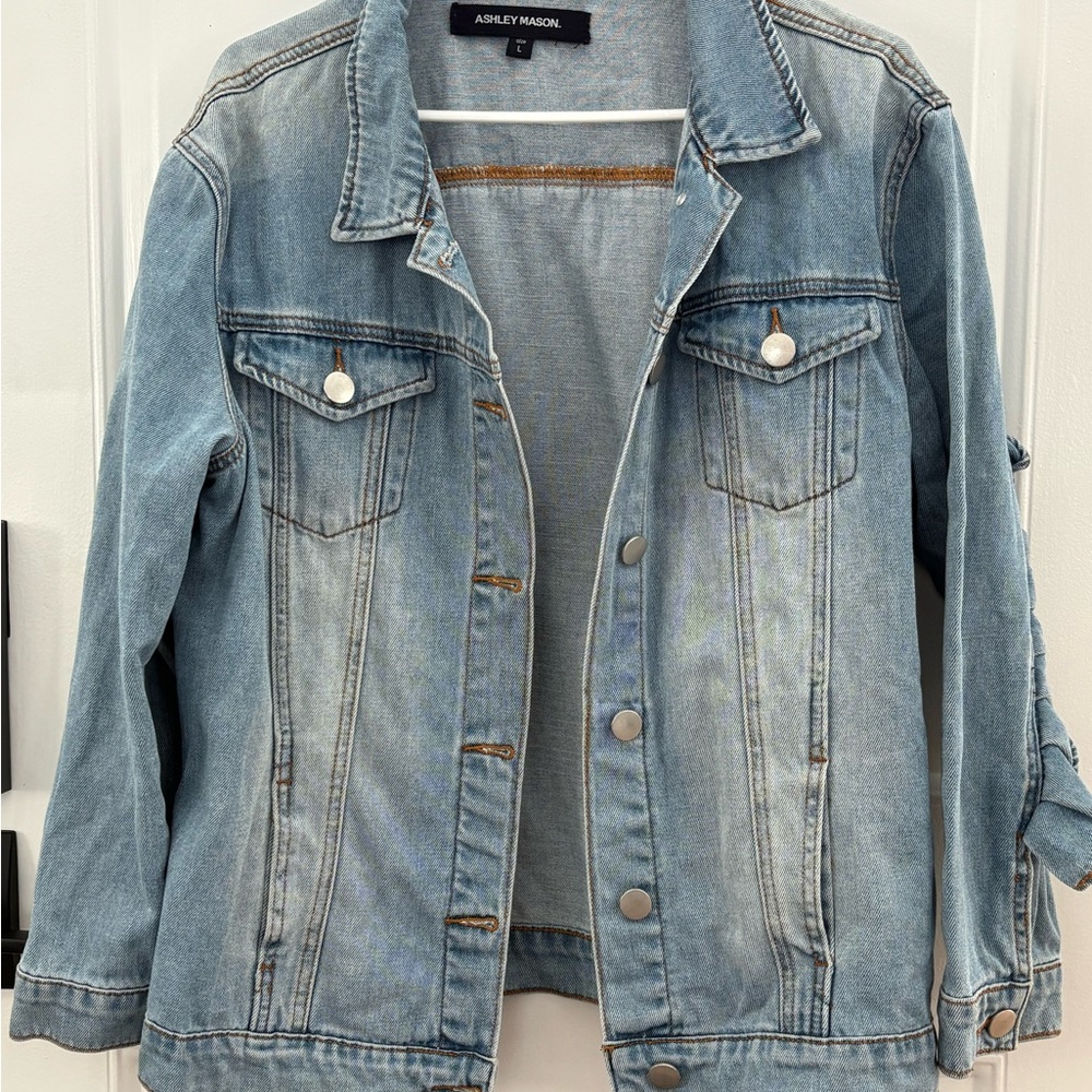 Ashley Mason Light Blue Denim Jacket